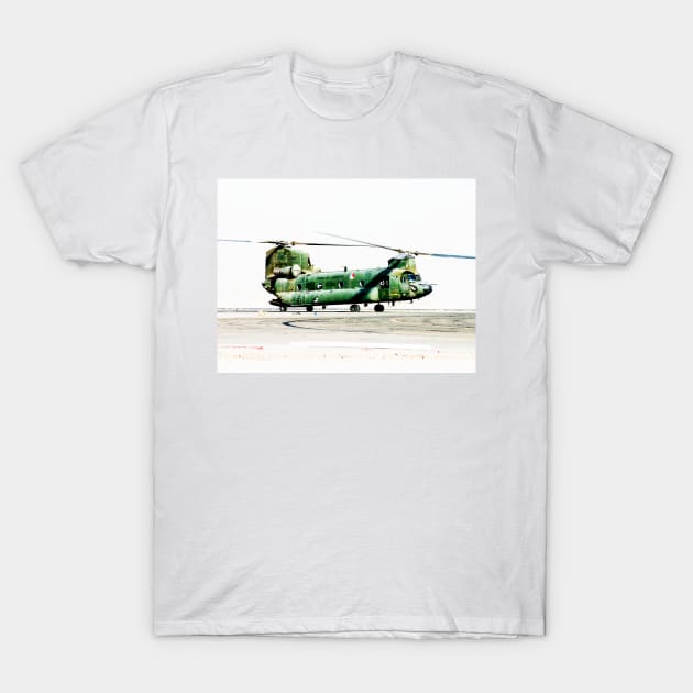 Dutch CH-47 Chinook T-Shirt by captureasecond